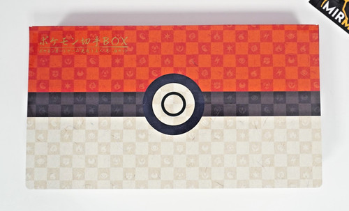 Pokemon japan post stamp box - japan,