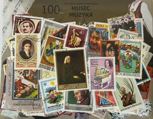 214 100 francobolli di - 100,