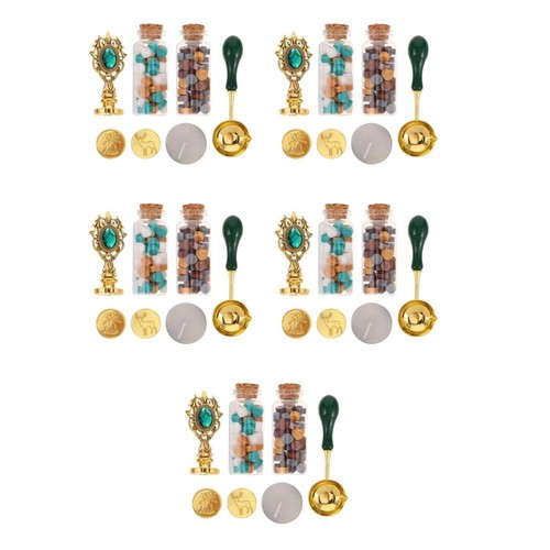 Set sigilli cera - sigilli, metallo